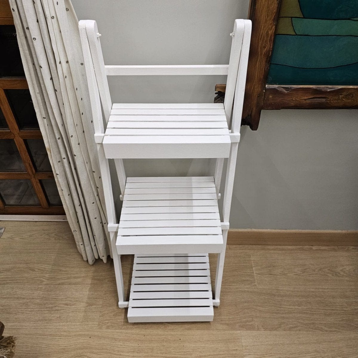 Barish Multi-purpose Floor Standing Stand (Medium) Best Home Decor Handcrafted