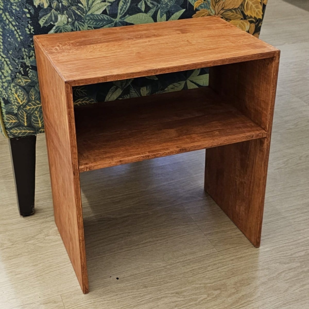 Barish Side Table Two Position Best Home Decor Handcrafted